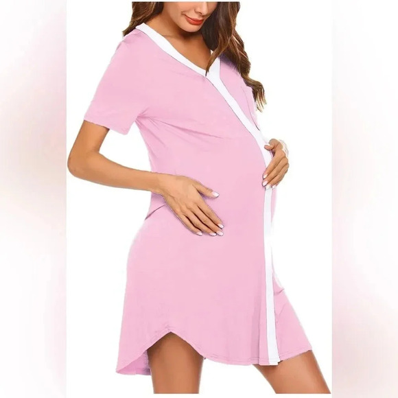 Other - Ekouaer Nursing Sleepshirt Women Button-Front Nightshirt